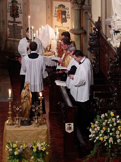 Salve Regina is our cry of gladness