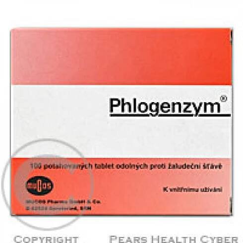 PHLOGENZYM 100 Potahované tablety (Léky na bolest svalů a kloubů)