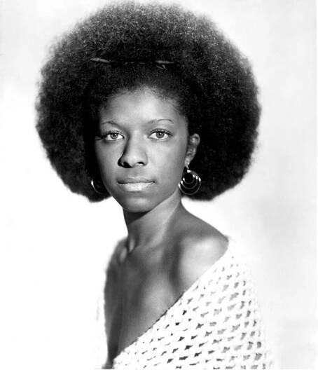 Vintage Natural Hair Beauty Natalie Cole 1