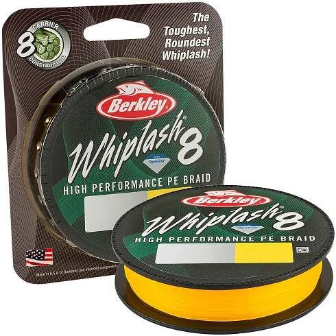 Berkley Whiplash 8 Yellow 0,14mm, 300m