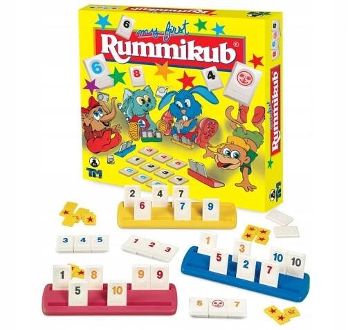Gra zręcznościowa TM Toys My first Rummikub