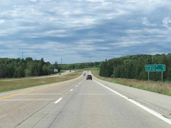 Michigan - Interstate 75 Northbound | Cross Country Roads
