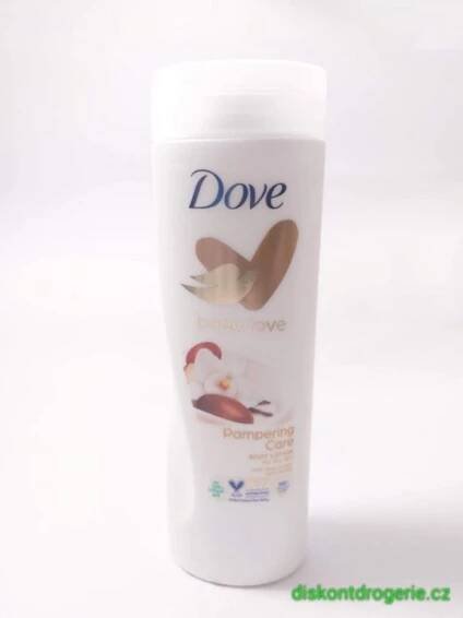 Dove Purely Pampering Bambucké máslo a vanilka tělové mléko 400 ml
