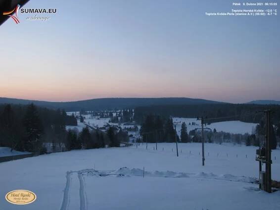 V dubnu nejchladněji na Rokytské slati - Šumava.eu - webkamery, zpravodajství, počasí, uzdravuje,