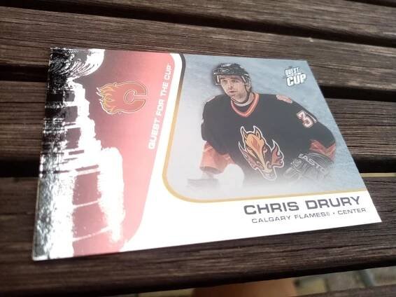 NHL CHRIS DRURY - Hokejové karty