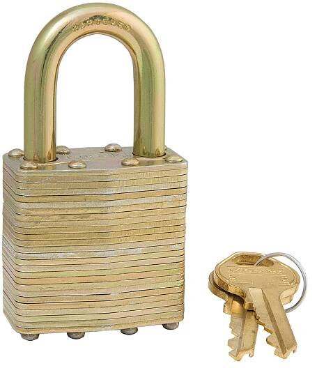Master Lock Government Laminated Steel Padlock 6001NLF KD