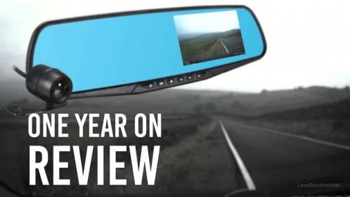 Vehicle Blackbox DVR full HD 1080p Dual Dash Cam Mirror Review - One Year On! (2018)