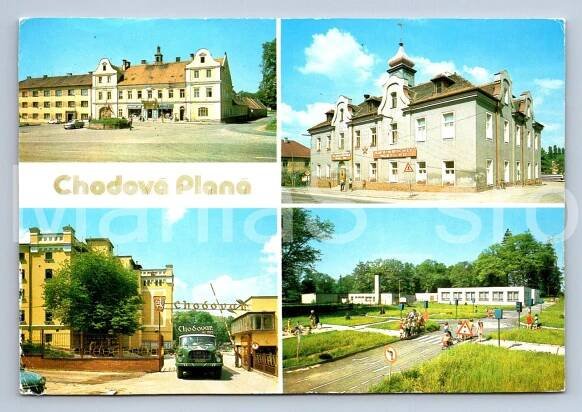 Pohlednice CHODOVÁ PLANÁ - KOLÁŽ (ST25729)