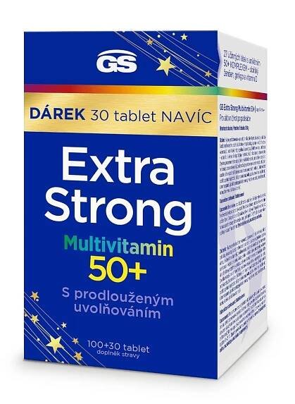 GS Extra Strong Multivitamin 50+ 100+30 tablet