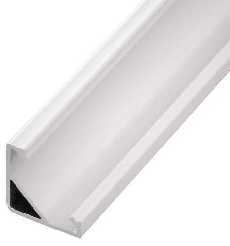 LED profil R6W bílý rohový 16*16 | T-LED