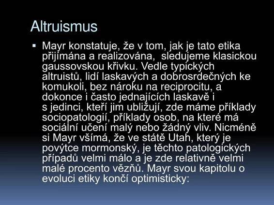 PPT - Altruismus u zvířat PowerPoint Presentation, free download - ID:4374452