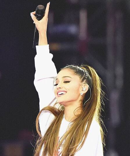 ariana grande hair styles