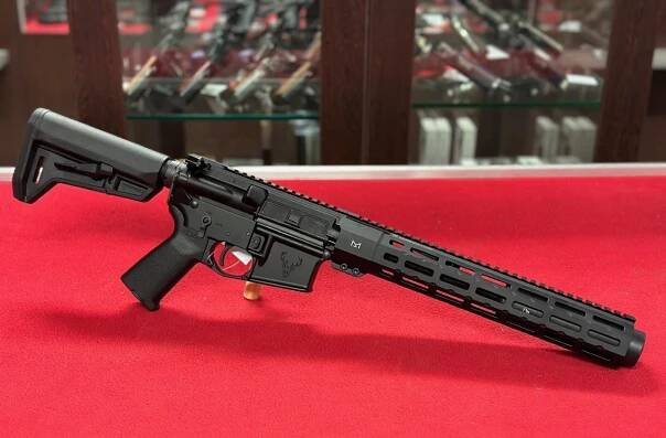Puška sam. Stag Arms, Mod: STAG 15 Tactical ISR, Ráže:.300 AAC Blackout, hl.: 8", černá