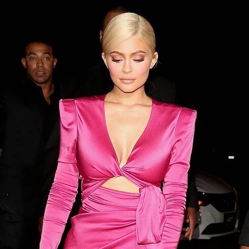 Kylie Jenner Turns 21 With Two Pink Party Dresses