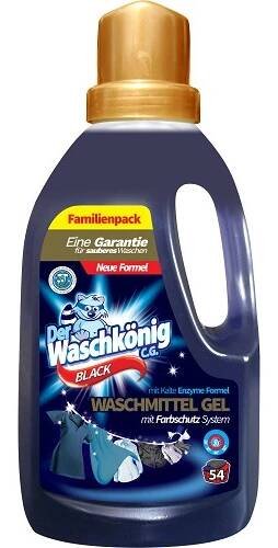 Waschkönig prací gel 54 dávek Black 1,625 l | LacinaDrogerie.cz