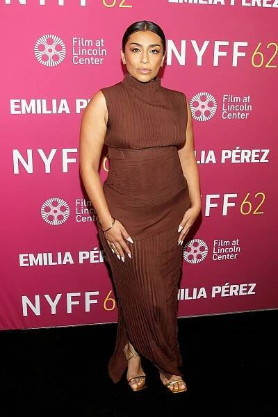 Adriana Paz at an event for Emilia Pérez (2024)