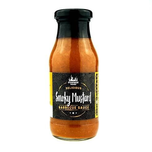 Fireland Foods Smoky Mustard BBQ Sauce, 250ml | GrilCentrum.cz 