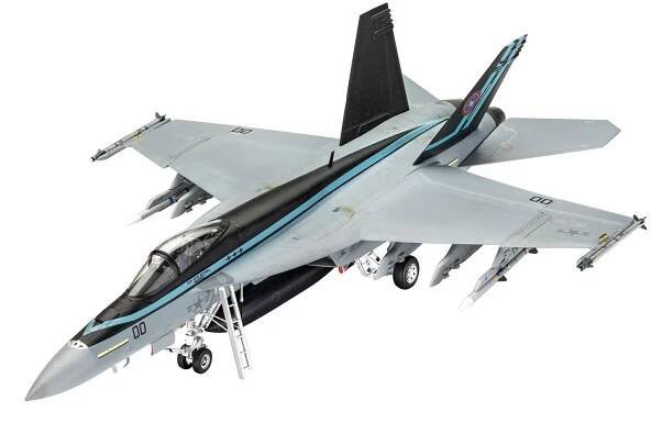 Plastic ModelKit letadlo 03864 - F/A-18E Super Hornet "Top Gun"
