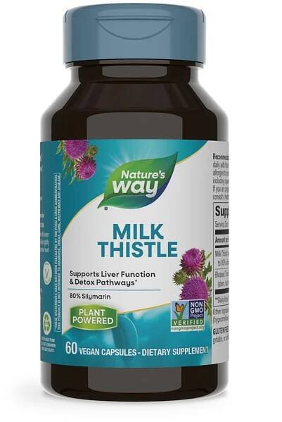 Nature's Way Milk Thistle 60 Vegan Caps