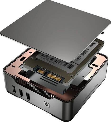 Acemagic GK3-PLUS N100 (16+512GB) Šedý