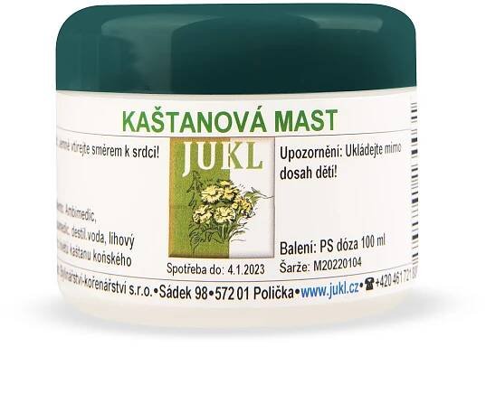 JUKL Kaštanová mast 100 ml - Dar Bylin