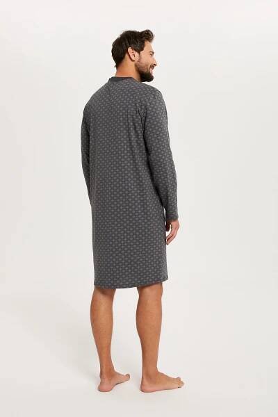 Pánská noční bavlněná košile s dlouhým rukávem, velikost M - Balmer Italian Fashion Kód výrobce 5903939437105