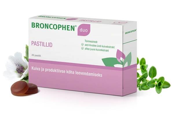 Bronchostop easy to take with you