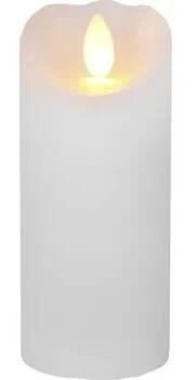 Švédská LED svíčka GLOW bílá 12.5 cm