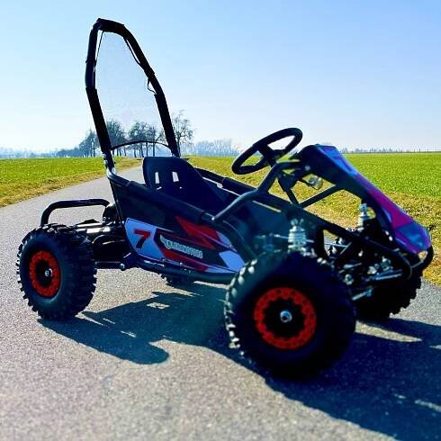 Dětská elektrická Buggy Leramotors Razor I 1000W - černá - 4. pohled