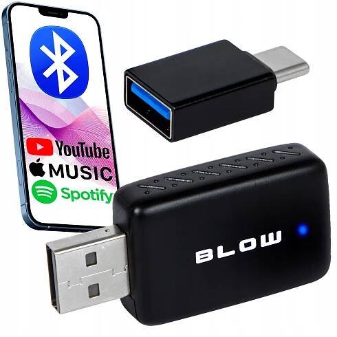 ADAPTÉR BLUETOOTH CARPLAY ANDROID AUTO BEZDRÁTOVÝ MODUL WIFI BT