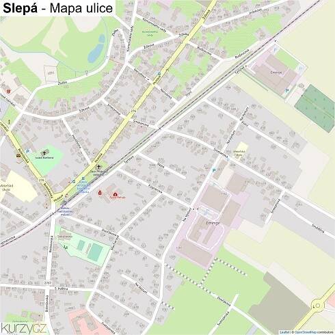 Slepá - mapy | Kurzy.cz