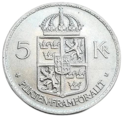 Švédsko 5 korun 1972 - Král Gustav VI. Adolf (1950 - 1973)