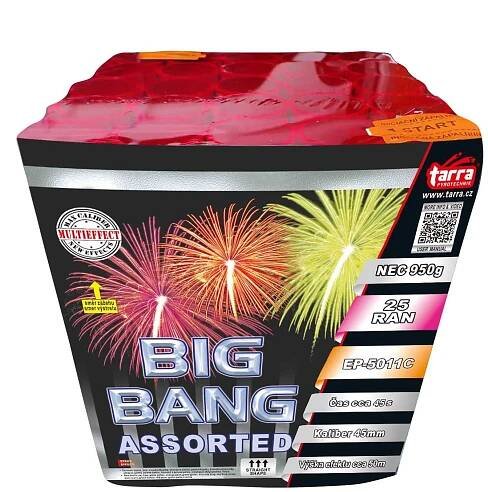 BATERIE VÝMETNIC BIG BANG ASSORTED 25 RAN  2x1