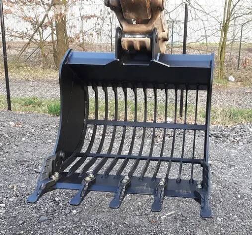 Roštová lopata- třídící lžíci upínaní JCB š.90cm
