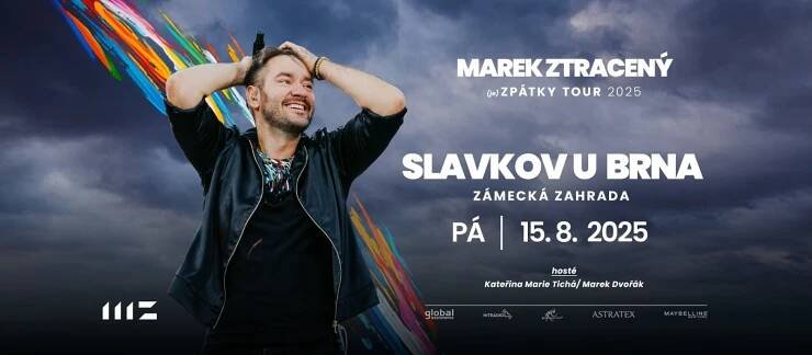 Marek Ztracený (je) zpátky tour 2025