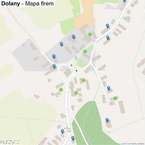 Dolany - mapy | Kurzy.cz