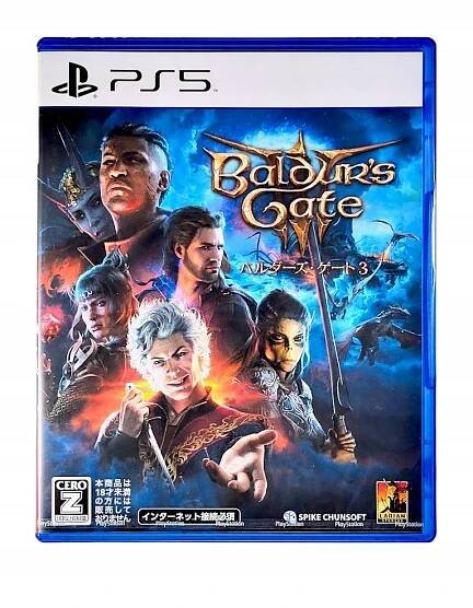 BALDUR'S GATE 3 / PS5 / IMPORT JAPONSKÝ / HRA NA DESCE V KRABICI