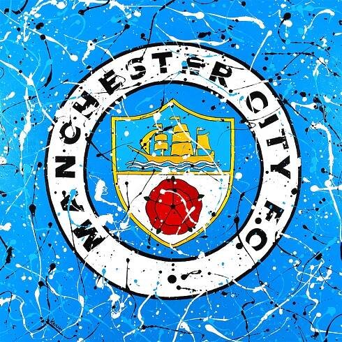Manchester City F.C. Painting Prints | By Kerwin