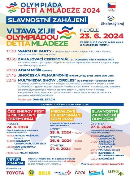 Olympiáda dětí a mládeže 24.-26. června 2024 u nás v Sokolovně - Badmintonový oddíl