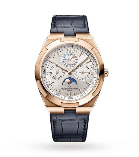 Vacheron Constantin Overseas Mens Silver 41.5mm watch