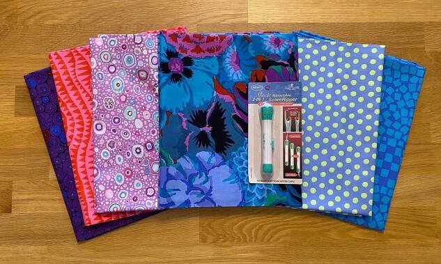 Kaffe Fassett Fabric Club - Petting Fabric