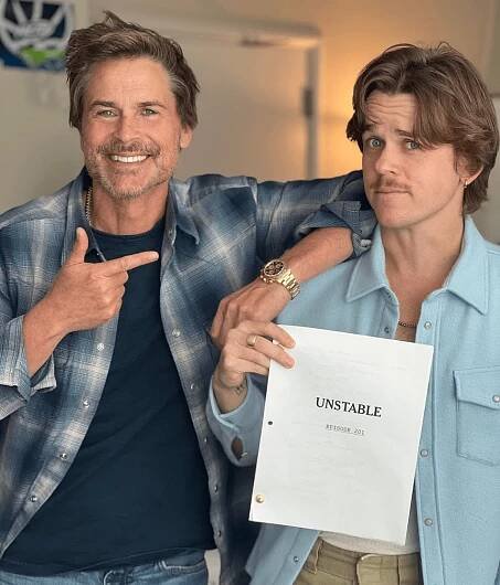 Rob and John Owen Lowe, 2023