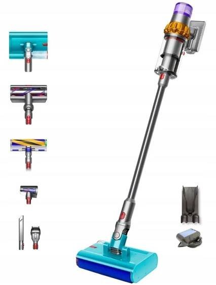 Tyčový vysavač Dyson V15 Detect Absolute vysavač bezprzewodowy stříbrný/šedý