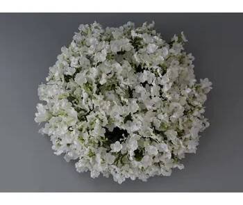Umělý věnec prům. 25 cm - Gipsophila BÍLÁ