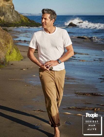 People's Sexiest Man Alive 2023; Patrick Dempsey photographed at a private location (Dolphin House) in Malibu, CA on October 5, 2023.