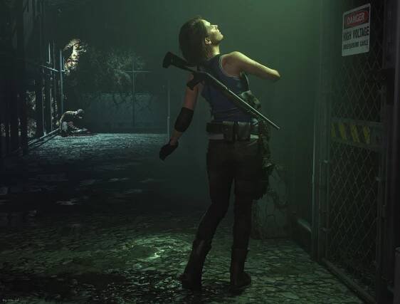 Frans Bouma, Virtual and Real Life Photography - Resident Evil 3
