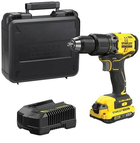  Aku příklepová vrtačka V20 18V 1x2,0Ah Stanley FatMax SFMCD715D1K 
