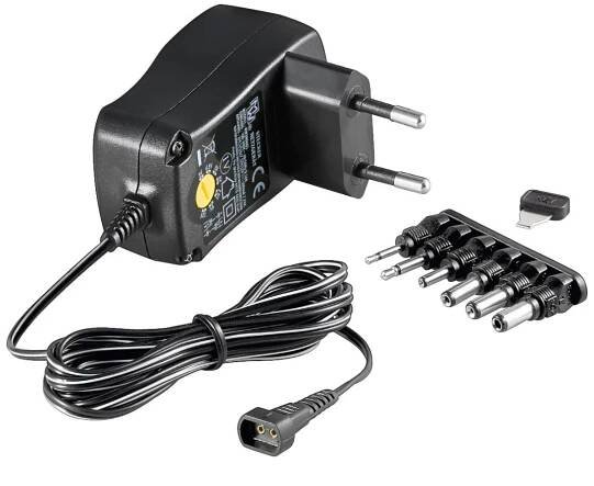 goobay Univerzální napájecí adaptér 230V/3-12V stejnosměrný 600mA | KRUP