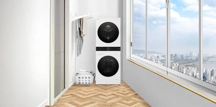 Parní pračka se sušičkou LG WashTower WT1210WWF