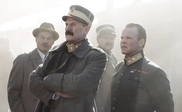 Králův nesouhlas - Z filmu - Jesper Christensen, Anders Baasmo